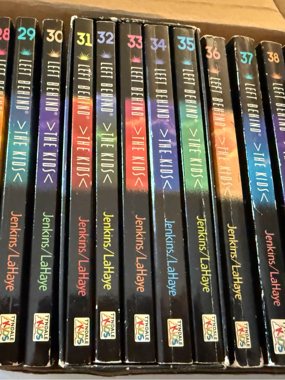 Left Behind: The Kids Series Boxed Set — Black Spines